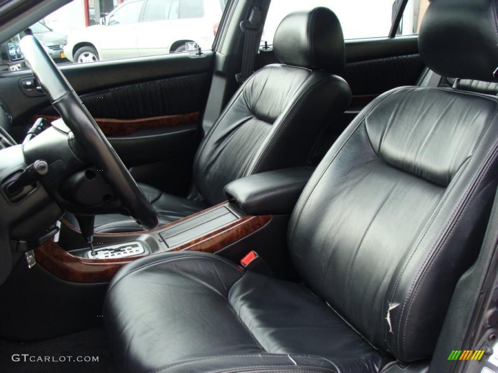 Ebony Interior 2003 Acura TL 3.2 Photo #38338720