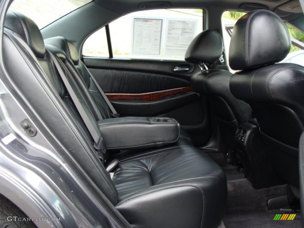 Ebony Interior 2003 Acura TL 3.2 Photo #38338756