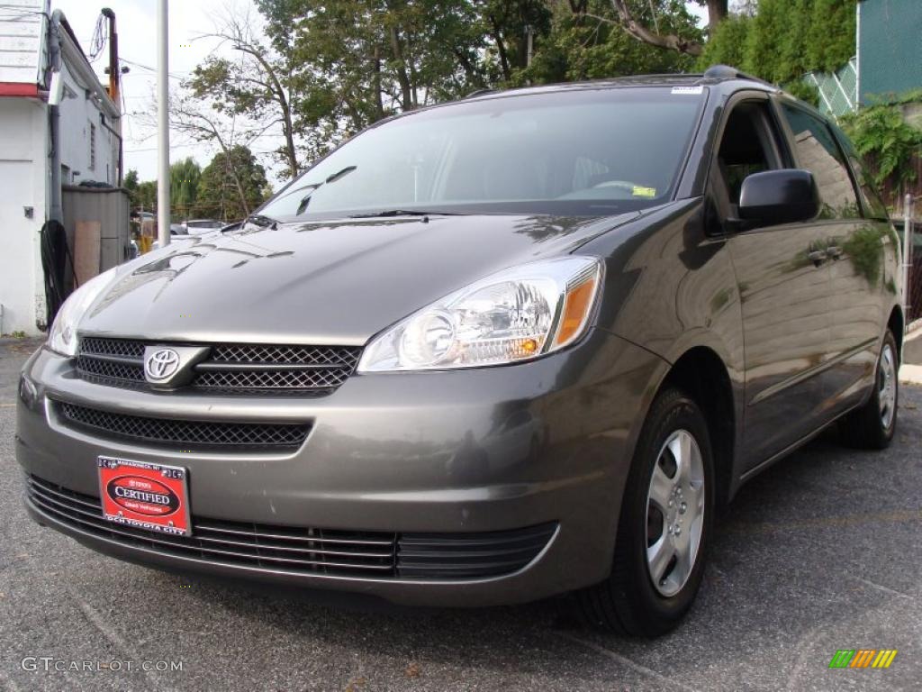 2005 Sienna LE - Phantom Gray Pearl / Stone photo #4