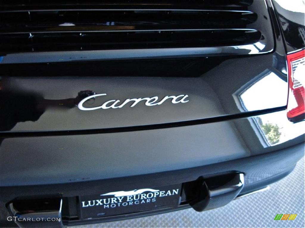 2005 911 Carrera Coupe - Black / Sand Beige photo #19