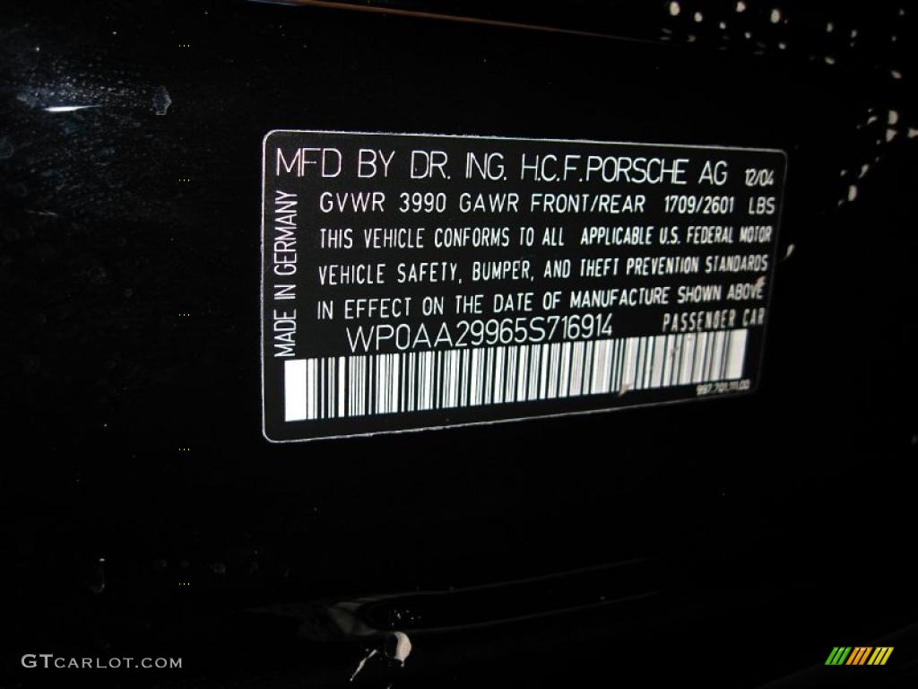 2005 911 Carrera Coupe - Black / Sand Beige photo #75