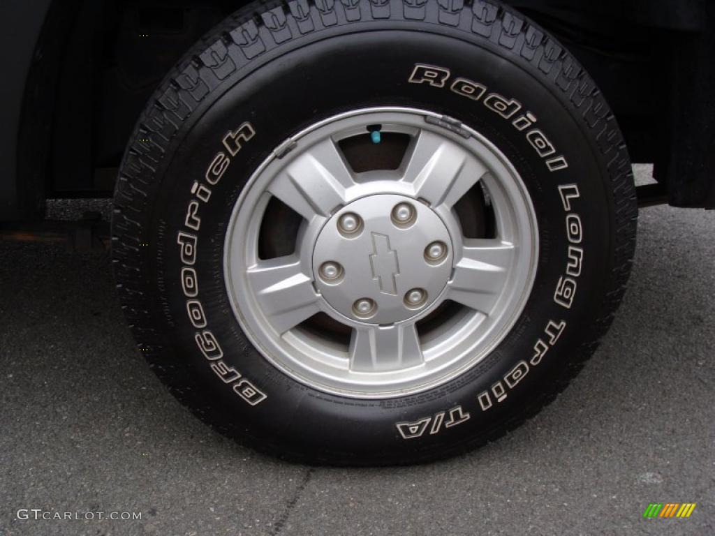2005 Chevrolet Colorado LS Extended Cab Wheel Photo #38339788
