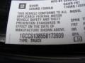 Info Tag of 2005 Colorado LS Extended Cab