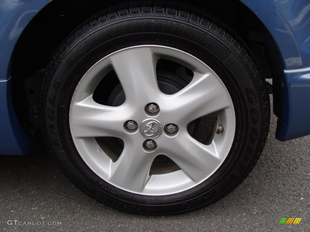 2008 Yaris S 3 Door Liftback - Bayou Blue Pearl / Dark Charcoal photo #6