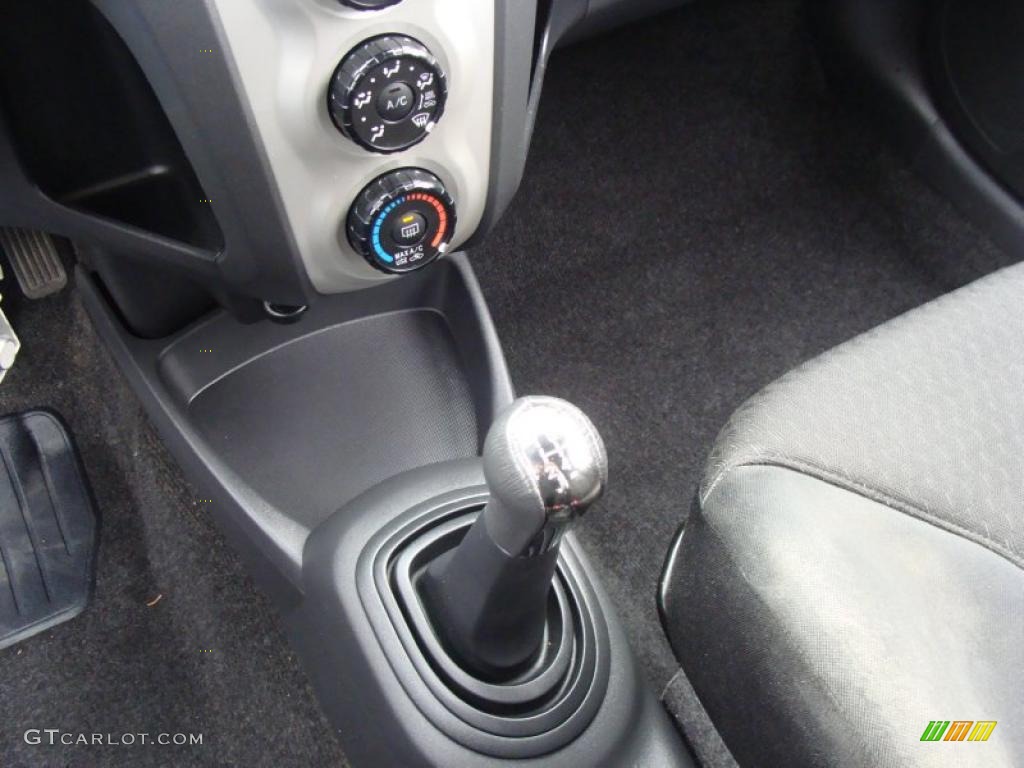 2008 Yaris S 3 Door Liftback - Bayou Blue Pearl / Dark Charcoal photo #13