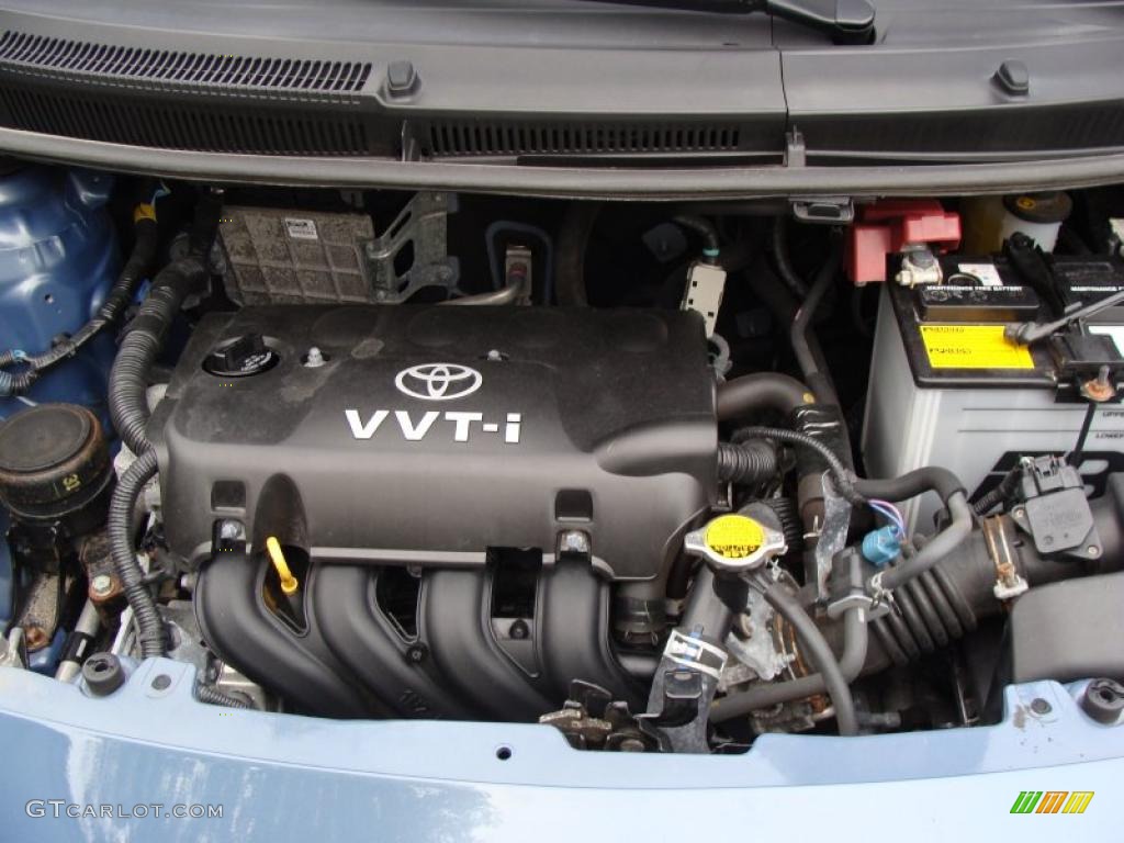 2008 Yaris S 3 Door Liftback - Bayou Blue Pearl / Dark Charcoal photo #15