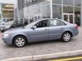 2010 Medium Silver Blue Hyundai Sonata GLS  photo #4