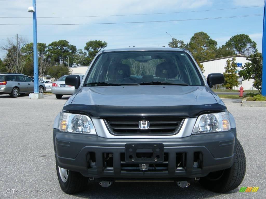 2001 CR-V LX - Satin Silver Metallic / Dark Gray photo #8