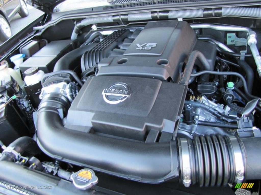 2011 Nissan Frontier SV Crew Cab 4.0 Liter DOHC 24-Valve CVTCS V6 Engine Photo #38343065