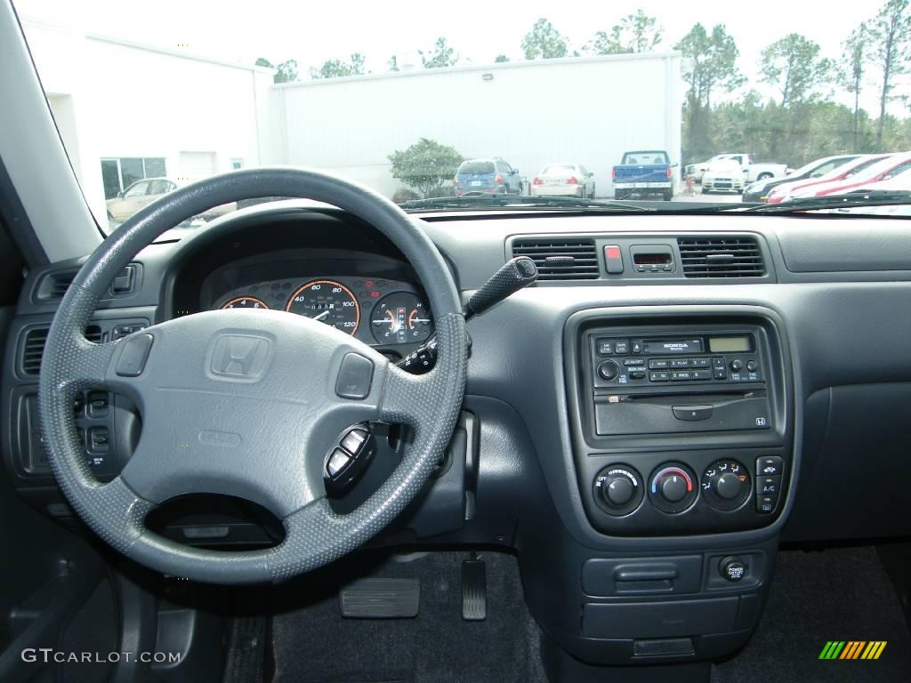 2001 CR-V LX - Satin Silver Metallic / Dark Gray photo #18