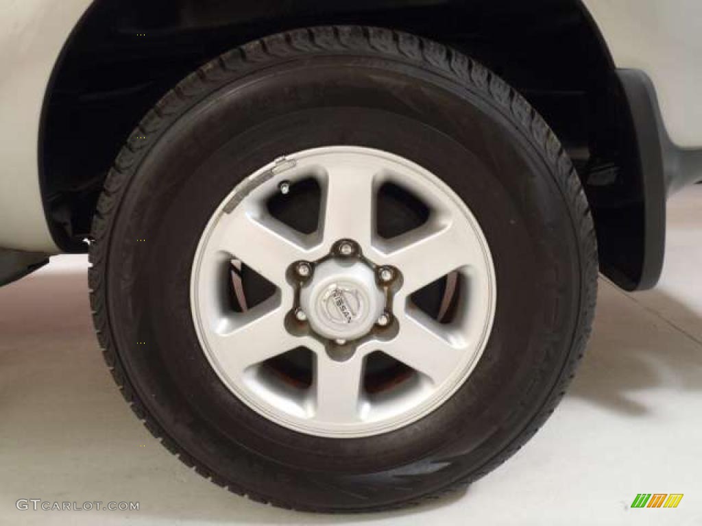 2003 Nissan Frontier SC V6 Crew Cab 4x4 Wheel Photo #38343093