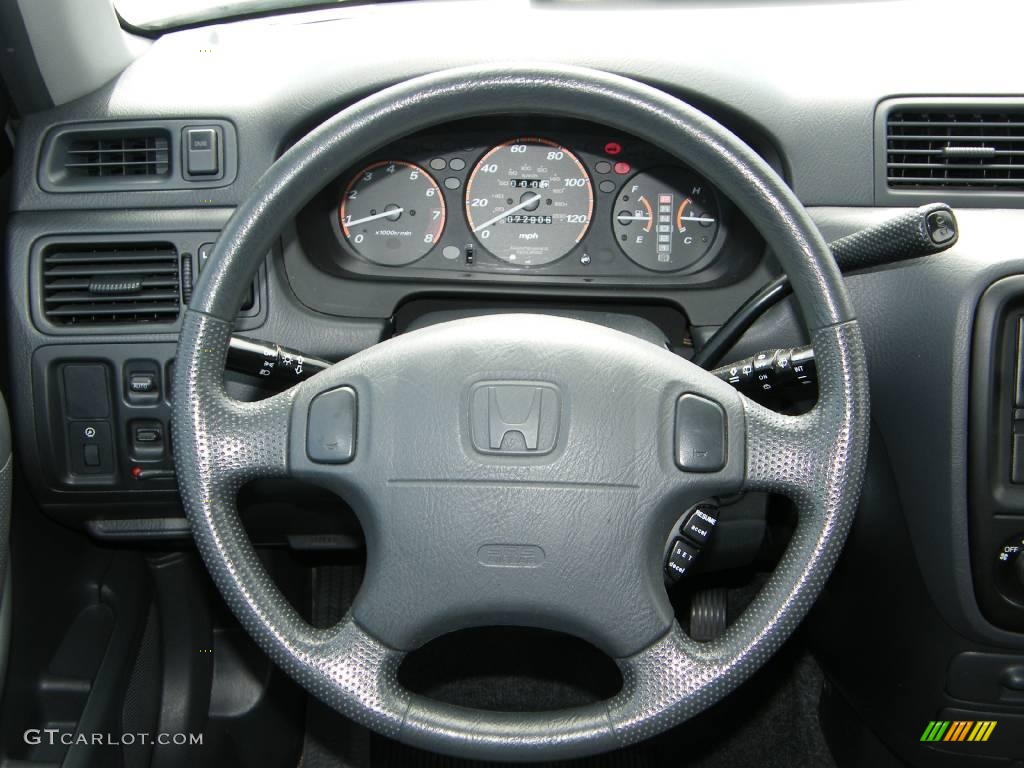 2001 CR-V LX - Satin Silver Metallic / Dark Gray photo #19