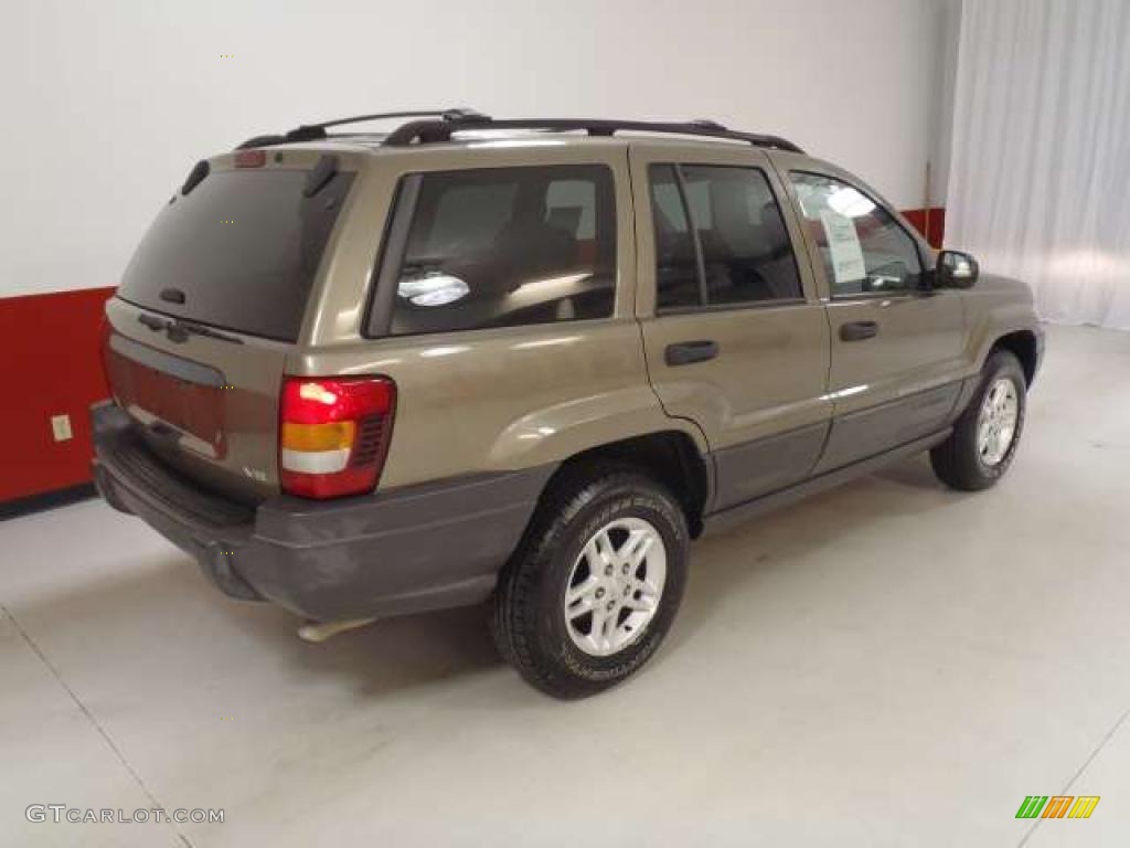 2004 Grand Cherokee Laredo - Light Khaki Metallic / Taupe photo #4