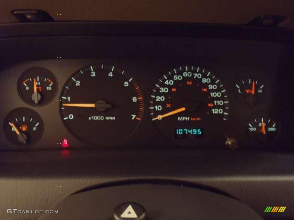 2004 Jeep Grand Cherokee Laredo Gauges Photo #38343953