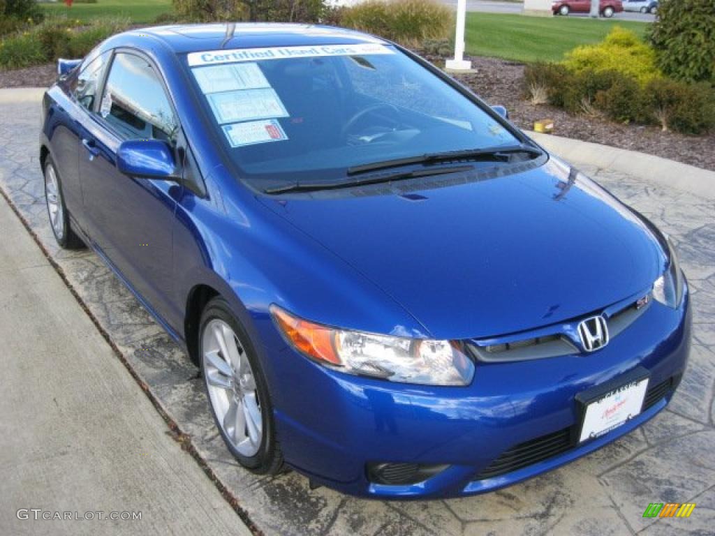 Fiji Blue Pearl Honda Civic