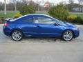 2008 Fiji Blue Pearl Honda Civic Si Coupe  photo #3