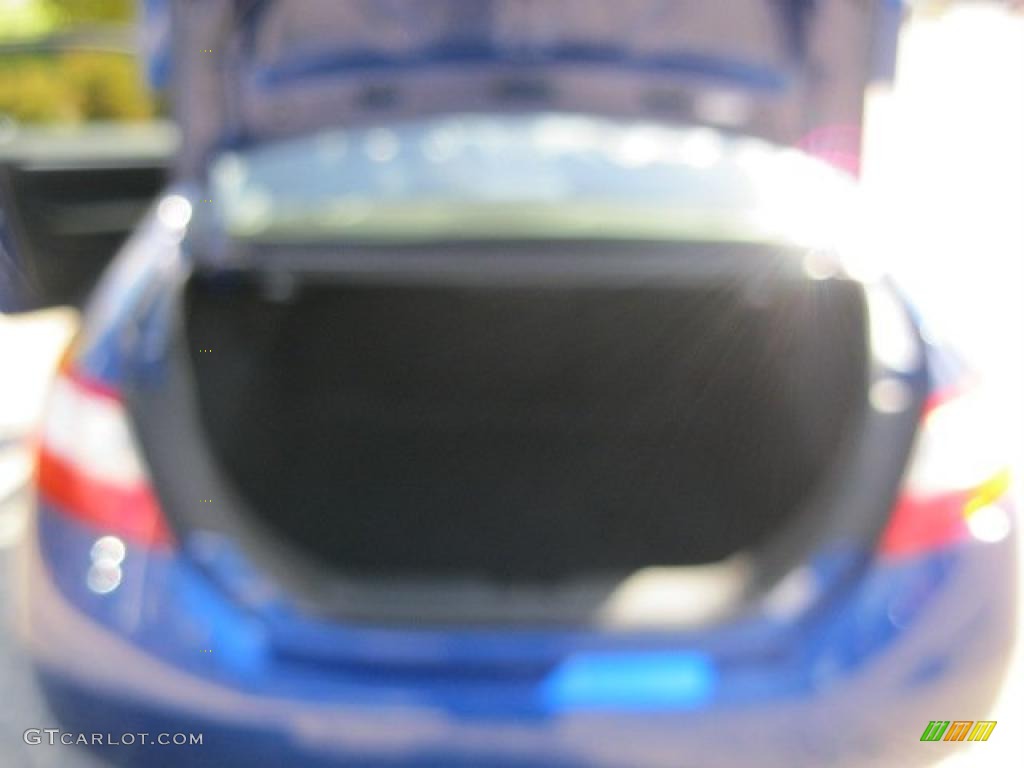 2008 Civic Si Coupe - Fiji Blue Pearl / Black photo #11