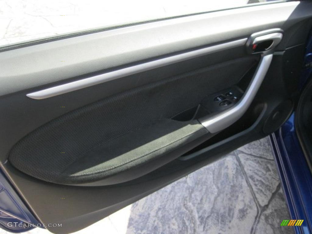 2008 Civic Si Coupe - Fiji Blue Pearl / Black photo #17