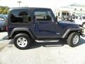 2004 Patriot Blue Pearl Jeep Wrangler Rubicon 4x4  photo #9