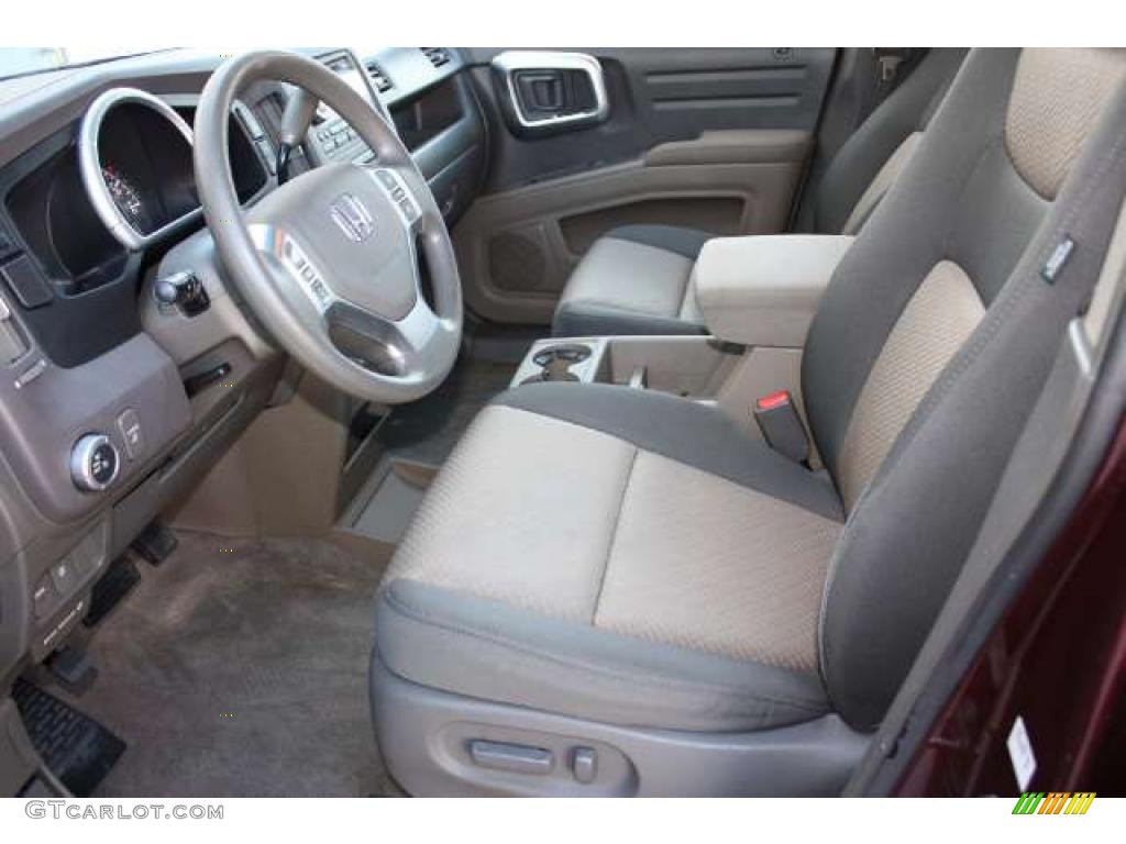 Gray Interior 2007 Honda Ridgeline RTS Photo #38345158