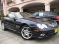 2008 Capri Blue Metallic Mercedes-Benz SL 550 Roadster  photo #29