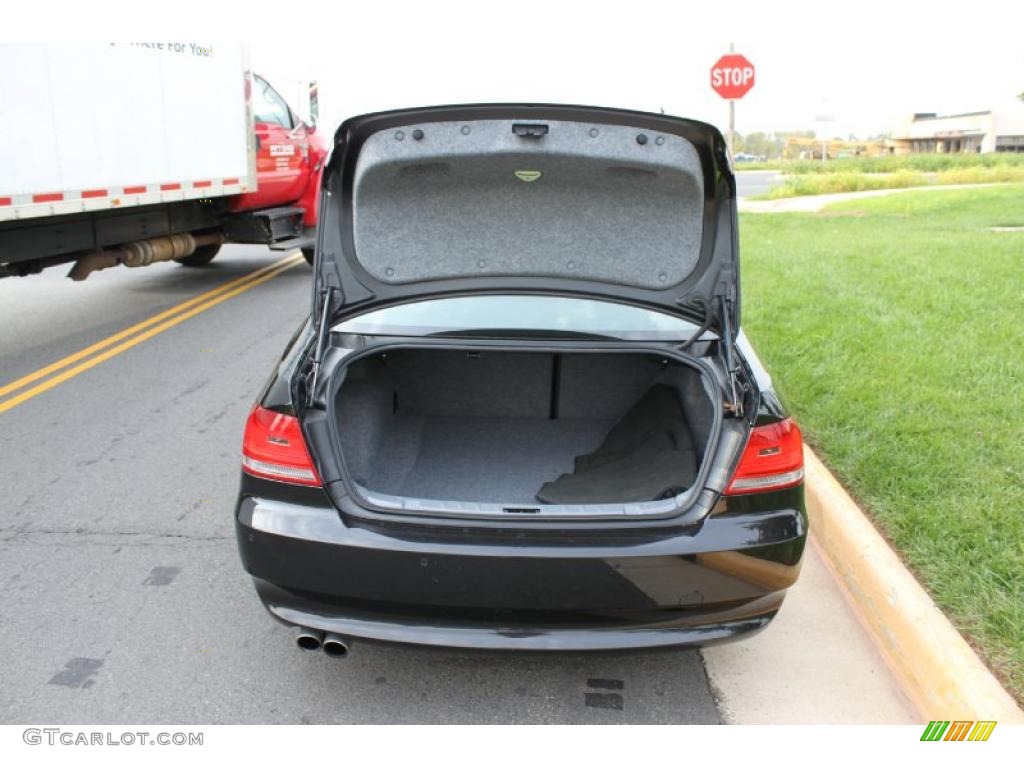 2008 3 Series 328i Coupe - Jet Black / Black photo #15