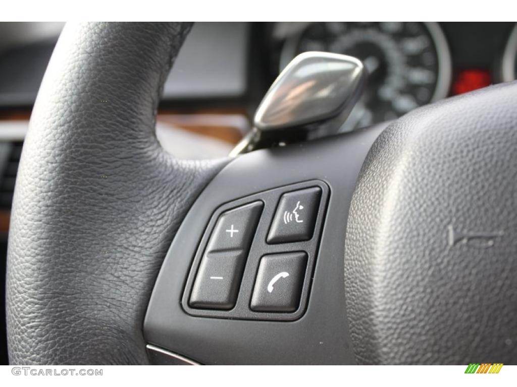 2008 3 Series 328i Coupe - Jet Black / Black photo #24