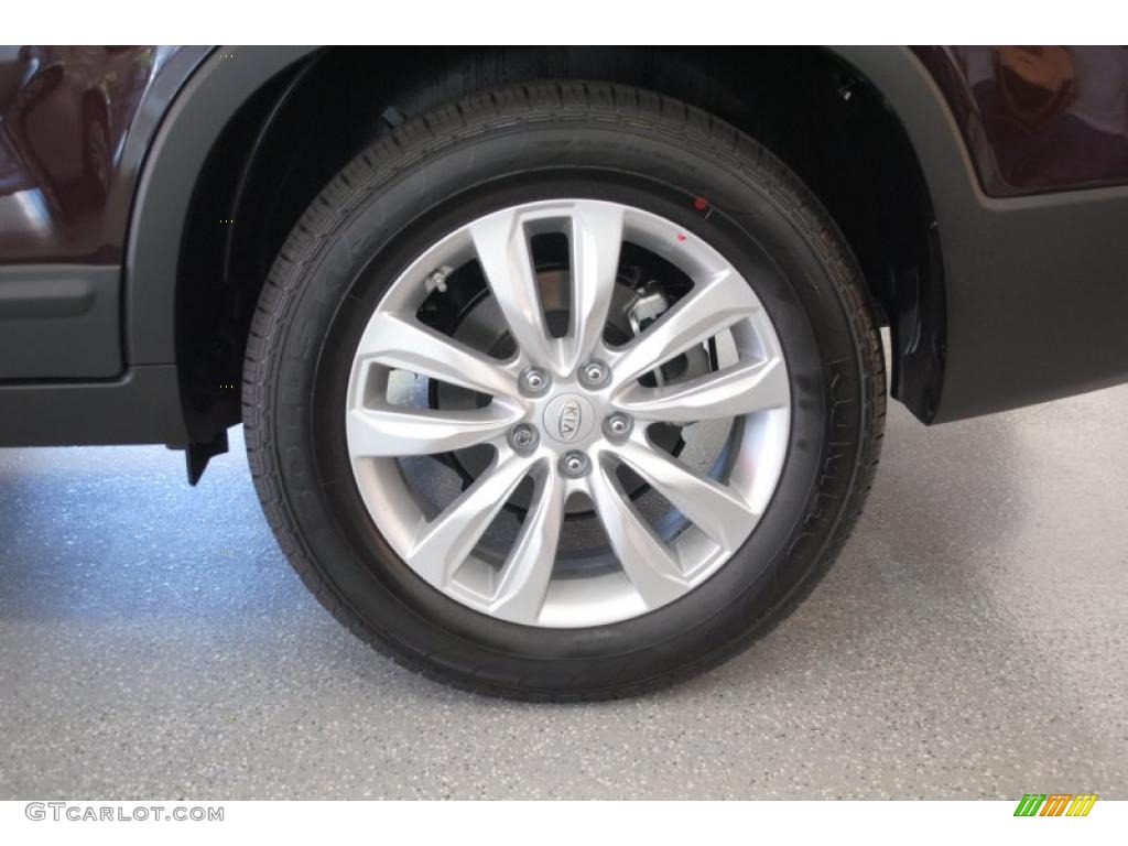 2011 Kia Sorento LX V6 Wheel Photo #38346958
