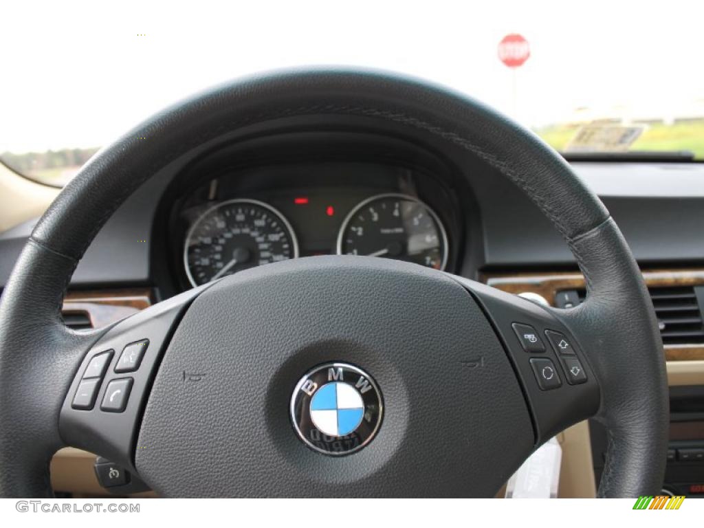 2007 3 Series 328xi Sedan - Platinum Bronze Metallic / Beige photo #25