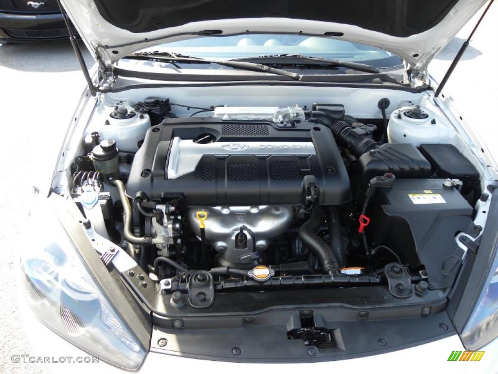 2007 Hyundai Tiburon GS 2.0 Liter DOHC 16V VVT 4 Cylinder Engine Photo #38347402