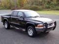 Black - Dakota SLT Quad Cab 4x4 Photo No. 11