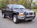 Black - Dakota SLT Quad Cab 4x4 Photo No. 12