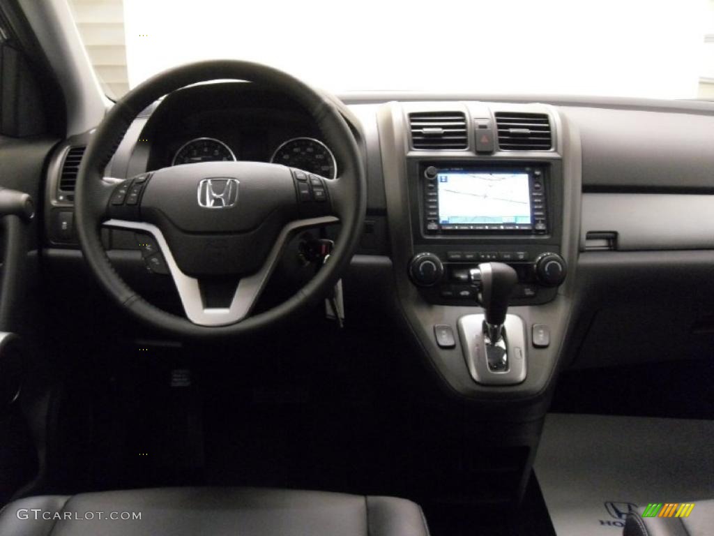 2011 Honda CR-V EX-L Black Dashboard Photo #38347698