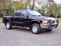Black - Dakota SLT Quad Cab 4x4 Photo No. 13