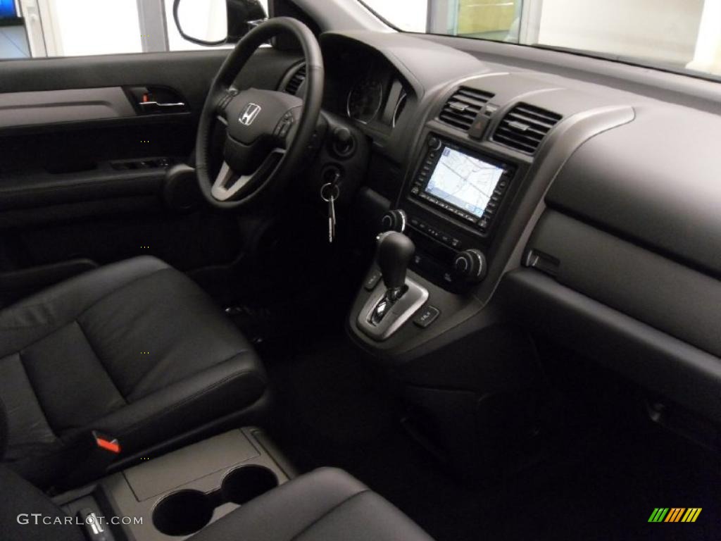 2011 Honda CR-V EX-L Black Dashboard Photo #38347774