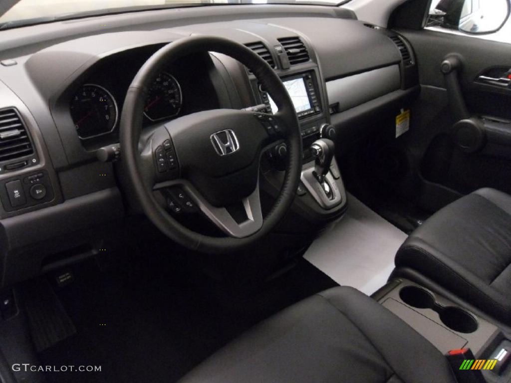 2011 Honda CR-V EX-L Black Dashboard Photo #38347866