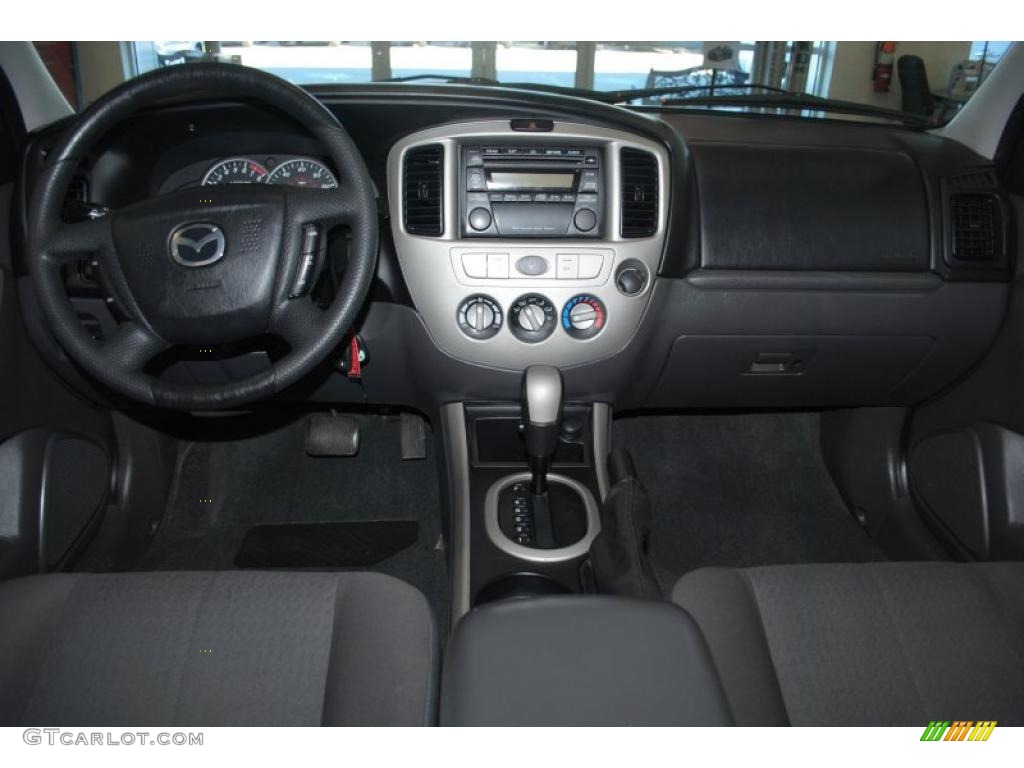 2006 Mazda Tribute i Dark Flint Gray Dashboard Photo #38347990