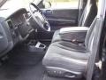 Dark Slate Gray 2002 Dodge Dakota SLT Quad Cab 4x4 Interior Color