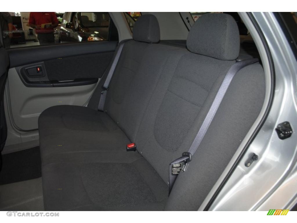 Gray Interior 2006 Kia Spectra Spectra5 Hatchback Photo #38348798