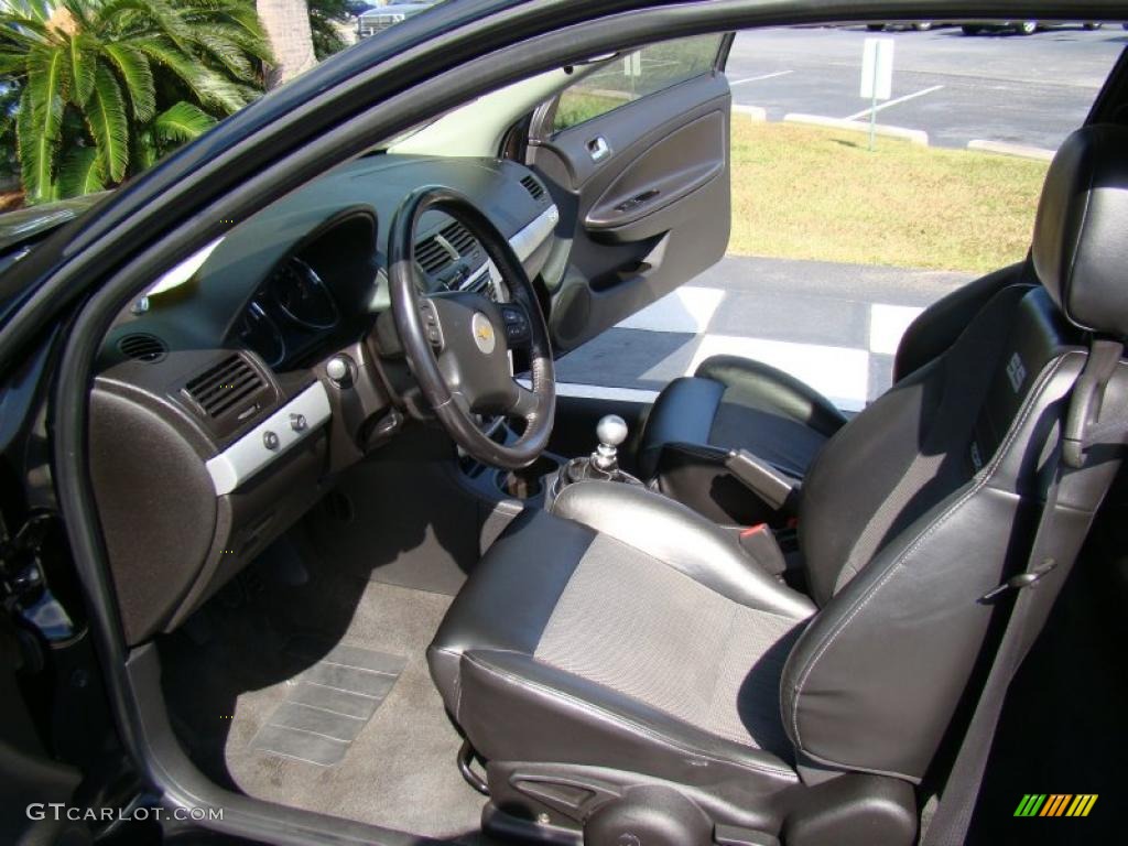 Ebony Interior 2006 Chevrolet Cobalt SS Supercharged Coupe Photo #38349414