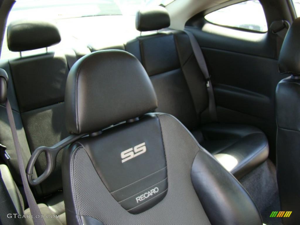 Ebony Interior 2006 Chevrolet Cobalt SS Supercharged Coupe Photo #38349462