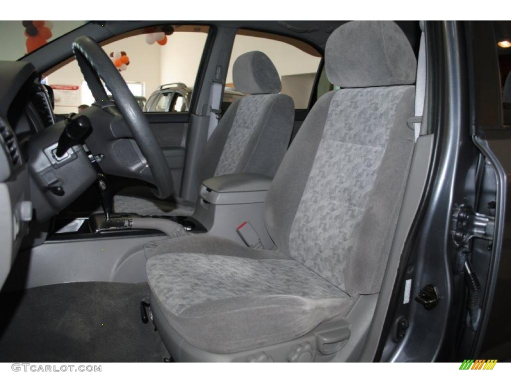 Gray Interior 2007 Kia Sorento LX 4WD Photo #38349514
