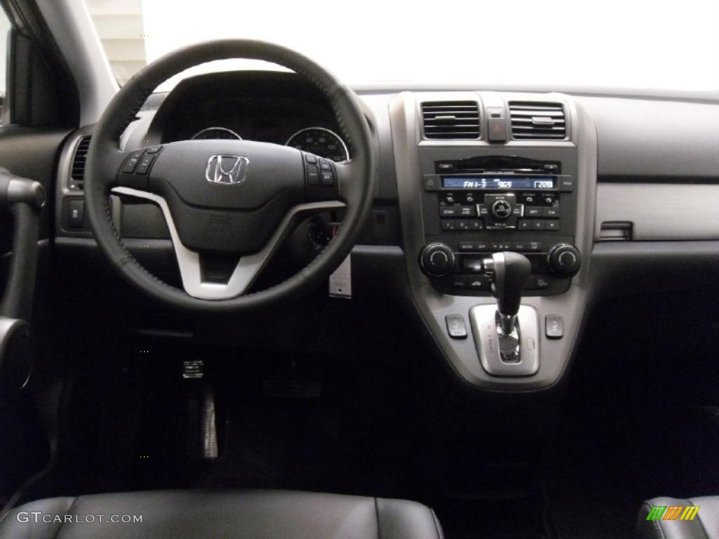 2011 Honda CR-V EX-L 4WD Black Dashboard Photo #38349638