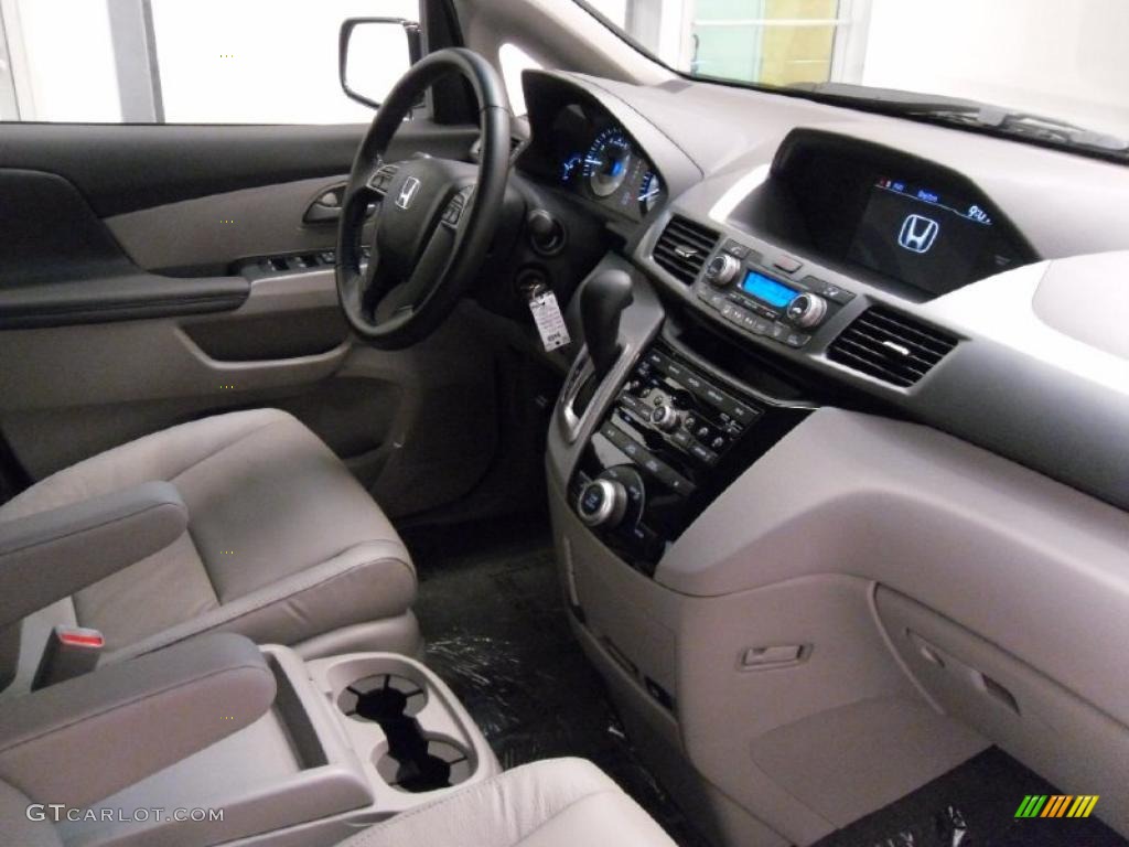 Gray Interior 2011 Honda Odyssey EX-L Photo #38350290