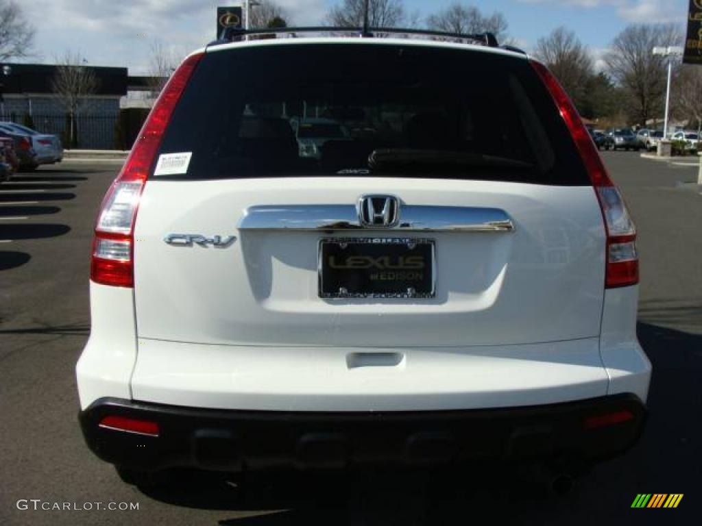 2008 CR-V EX-L 4WD - Taffeta White / Gray photo #5