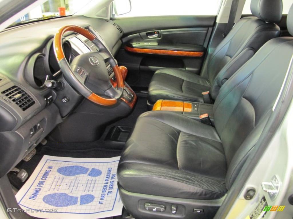 Black Interior 2004 Lexus RX 330 Photo #38351294