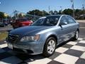 2010 Medium Silver Blue Hyundai Sonata GLS  photo #3