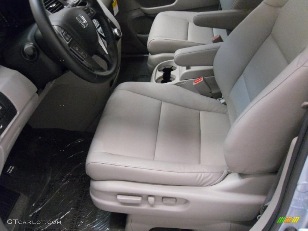 Gray Interior 2011 Honda Odyssey EX-L Photo #38351554