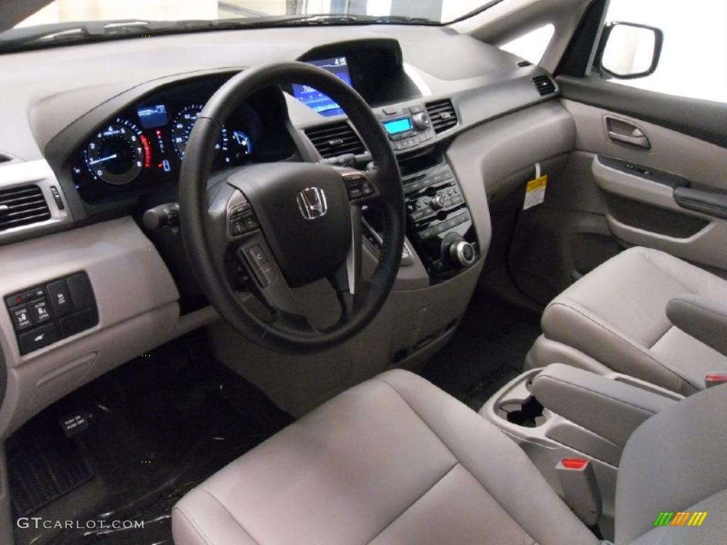 2011 Honda Odyssey EX-L Gray Dashboard Photo #38351958