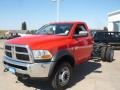 Flame Red - Ram 4500 HD SLT Regular Cab 4x4 Chassis Photo No. 3